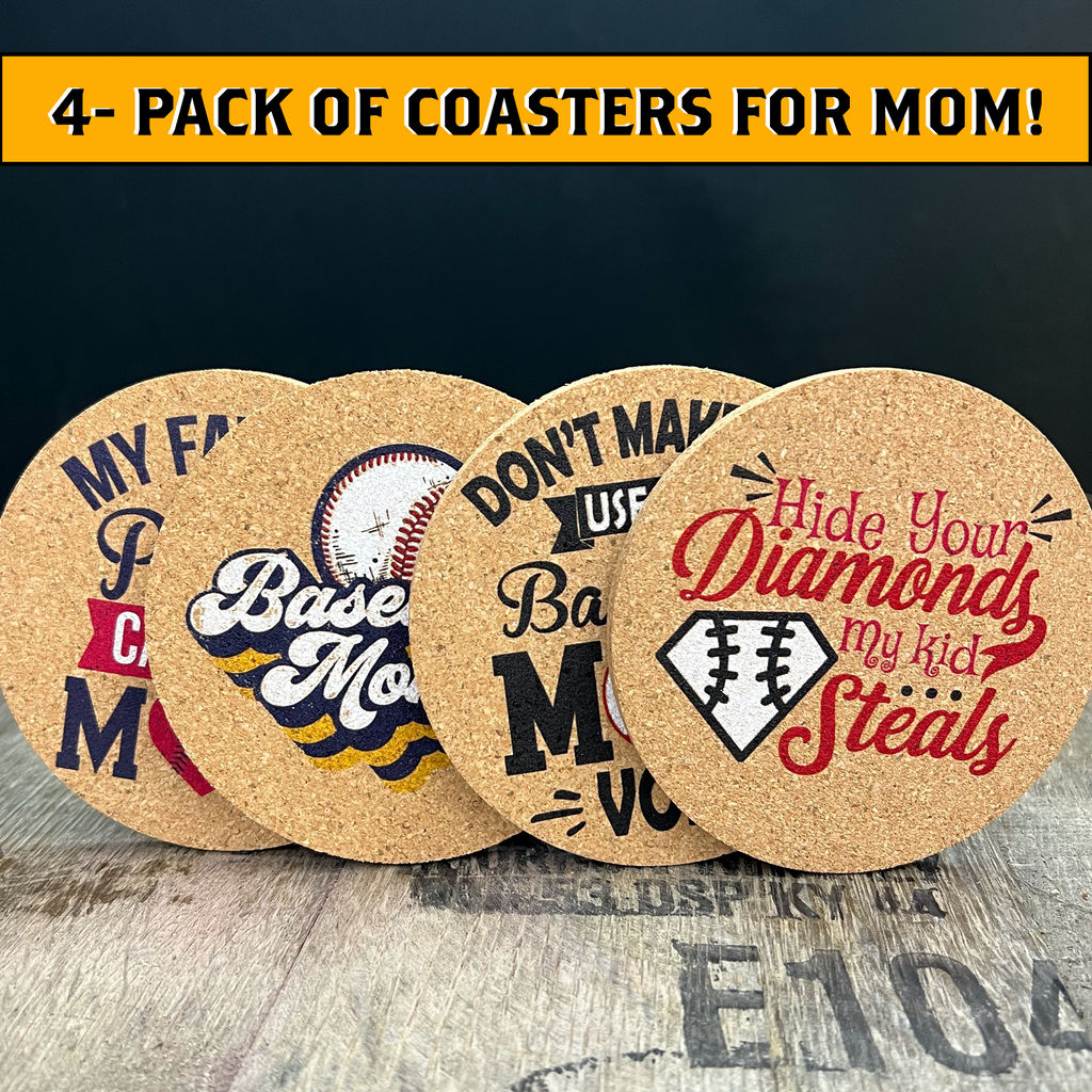 The Mother's Day Coaster Set | Dugout Mugs®
