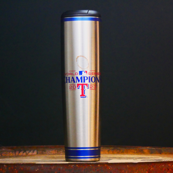 Texas Rangers Stainless Steel Water Bottle