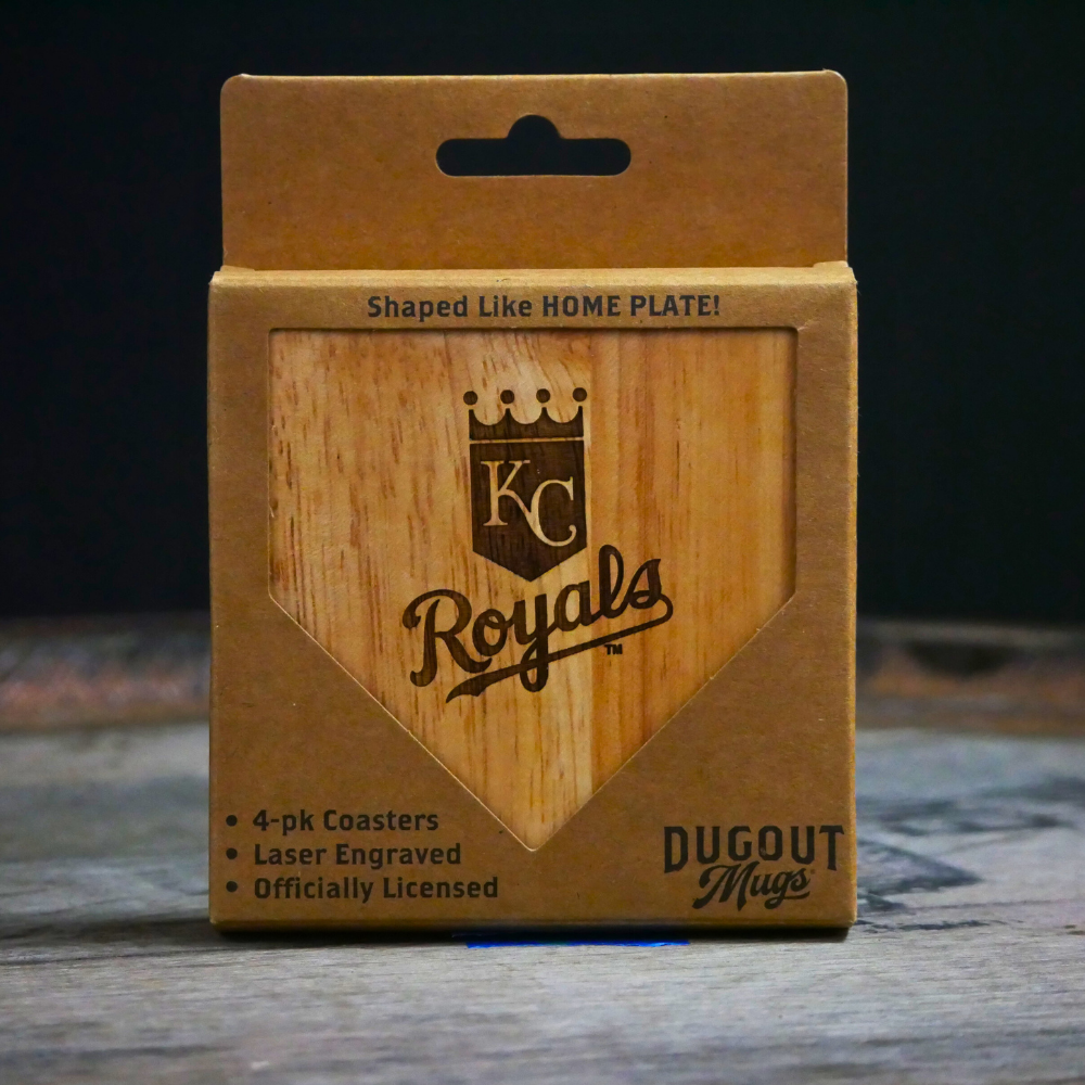 Kansas City Royals Dugout Mug® | Wood Coaster