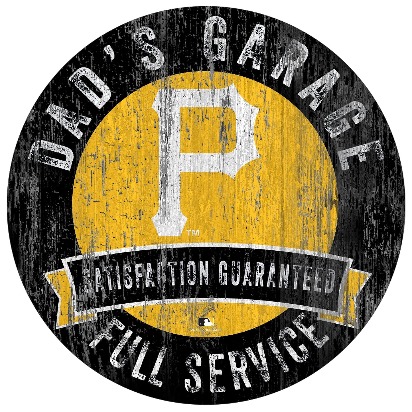 Pittsburgh Pirates Dad's Garage Sign