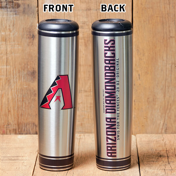 Arizona Diamondbacks Metal Dugout Mug | Stainless Steel Baseball Bat Mug