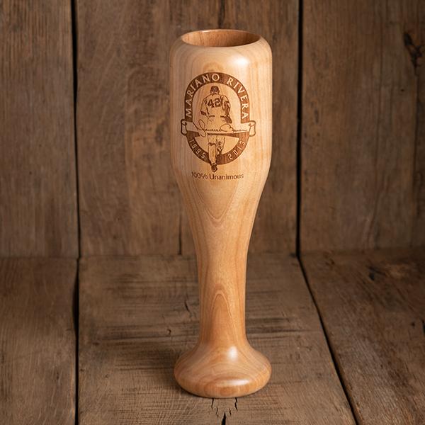 Mariano Rivera "Enter Sandman" Baseball Bat Wine Glass | Wined Up® -