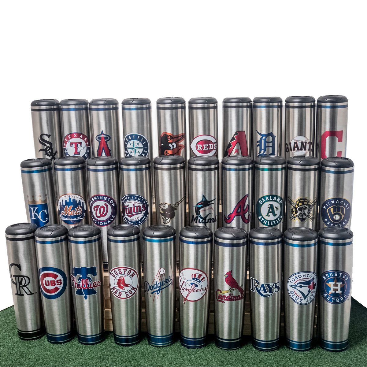 Choose your MLB Team Logo Dugout Mug® | Stainless Steel Baseball Bat Mug