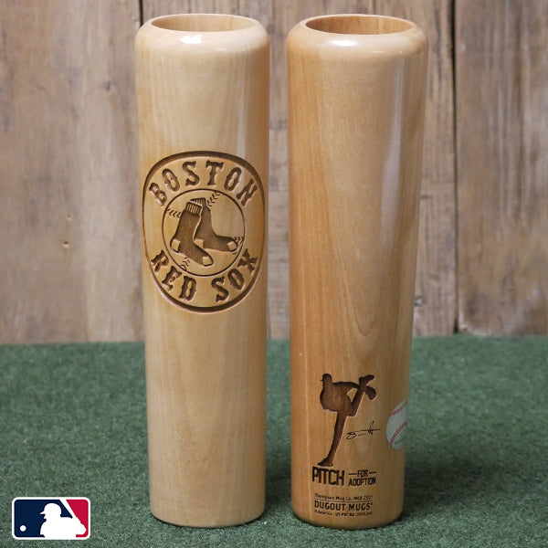 Boston Red Sox Tanner Houck's Pitch for Adoption | Cheers for Charity |  Dugout Mug® | Baseball Bat Mug