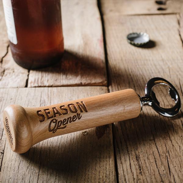 Jackie Robinson 42 Signature Season Opener™ | Baseball Bat Handle Bottle  Opener