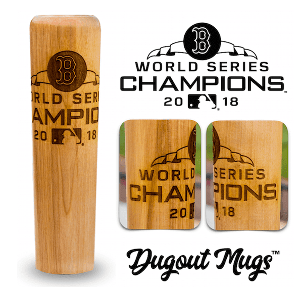 2018 World Series Boston Red Sox Bat Mug