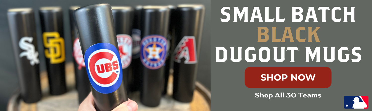 DUGOUT MUGS: Wined Up - Mini Baseball Bat Wine Glass - 6 oz.  (3x3x10 inches) - Double Sealed, Solid Wood - For Hot and Cold Drinks -  Proudly Made in