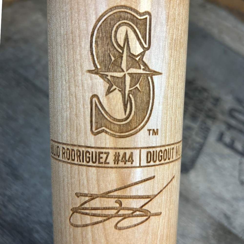 Julio Rodriguez Signature Series Dugout Mug® | Seattle Mariners | Baseball Bat Mug