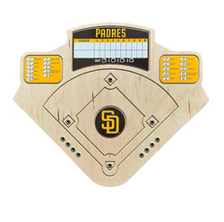 San Diego Padres Baseball Board Game with Dice