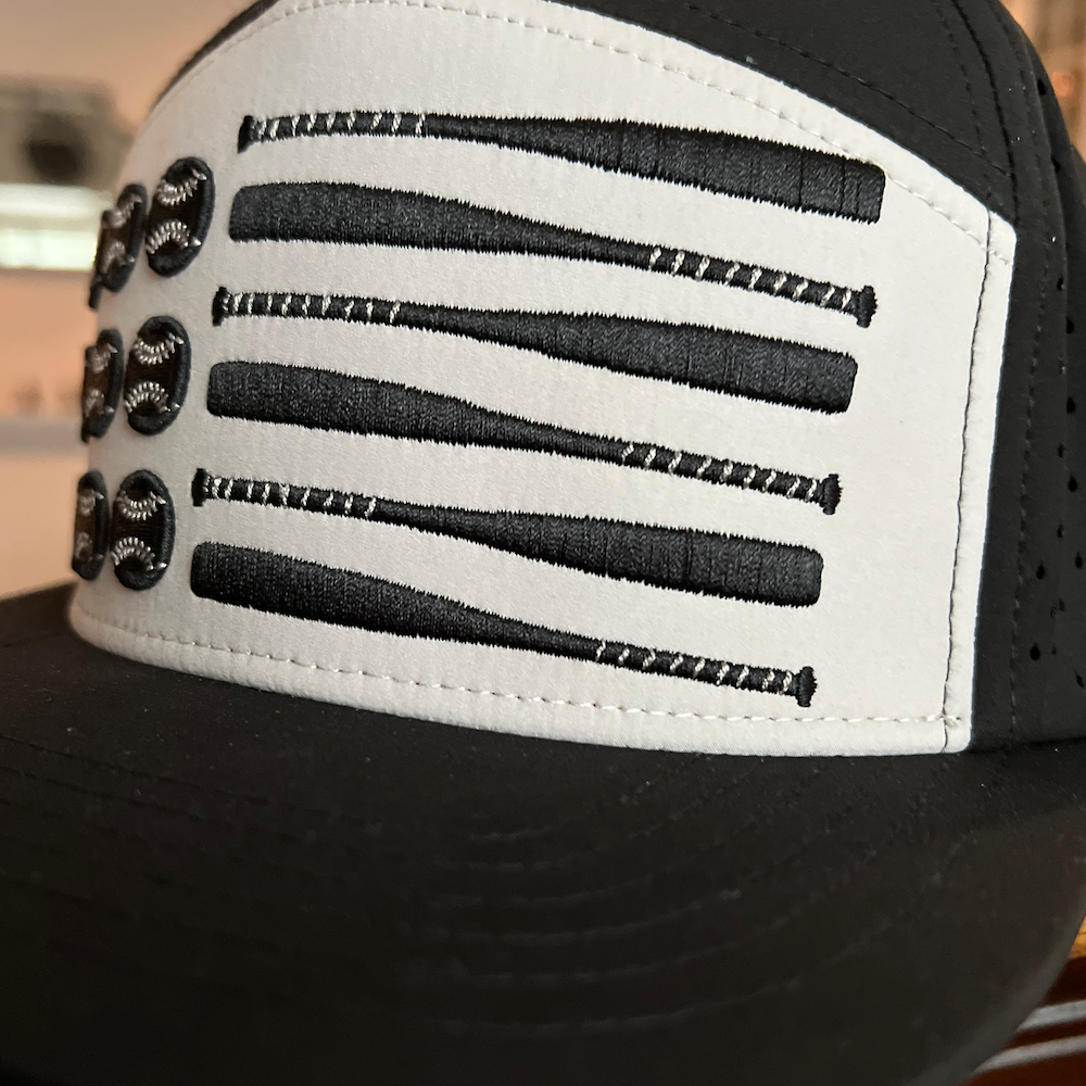 *** PRE SALE *** Baseball Flag Hat with Custom Printed Bill!