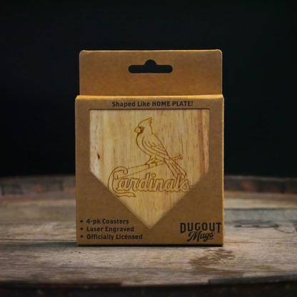 St. Louis Cardinals Dugout Mug® | Wood Coaster