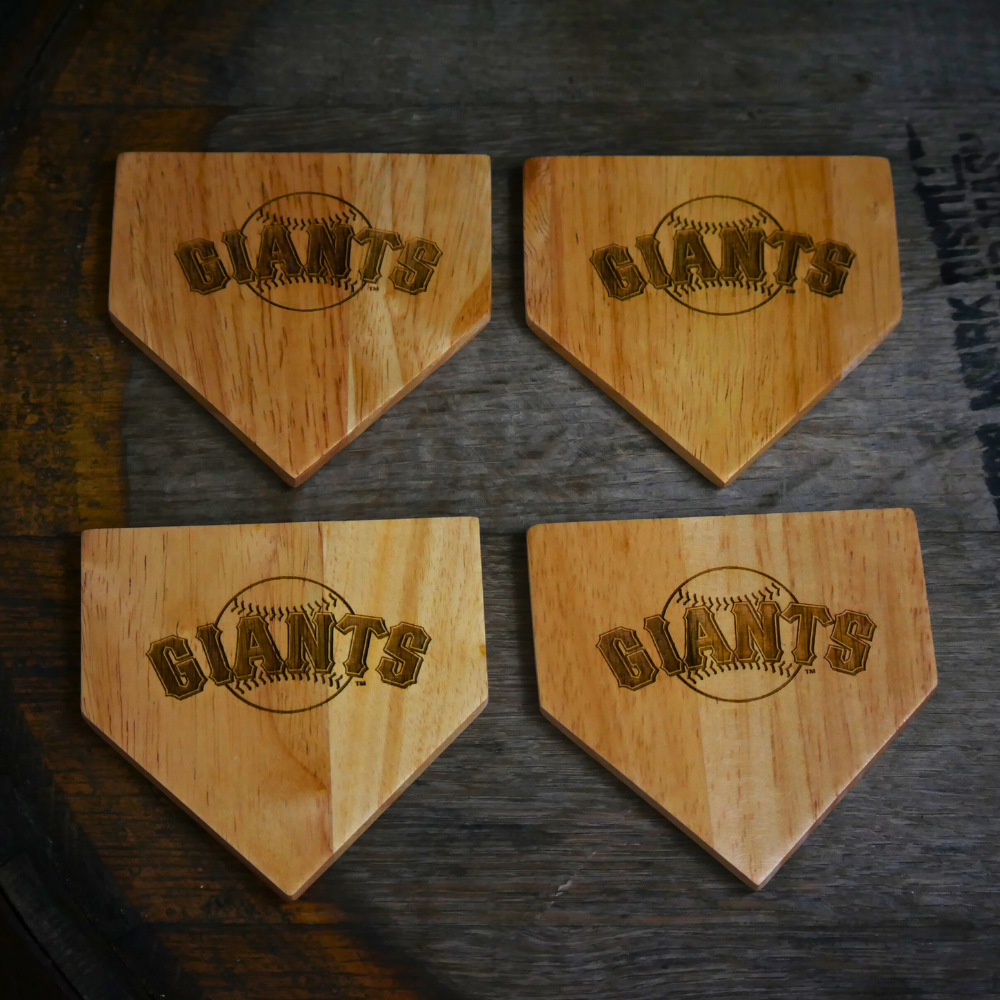 San Francisco Giants Dugout Mug® Wood Coaster