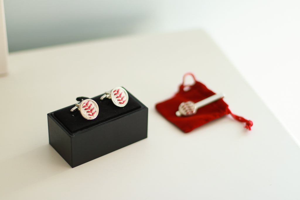 Baseball Seam Cufflinks