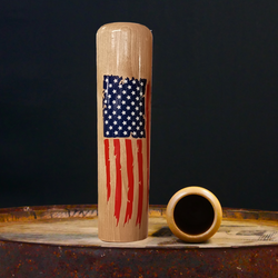 "Old Glory" Dugout Mug | American Flag Baseball Bat Mug
