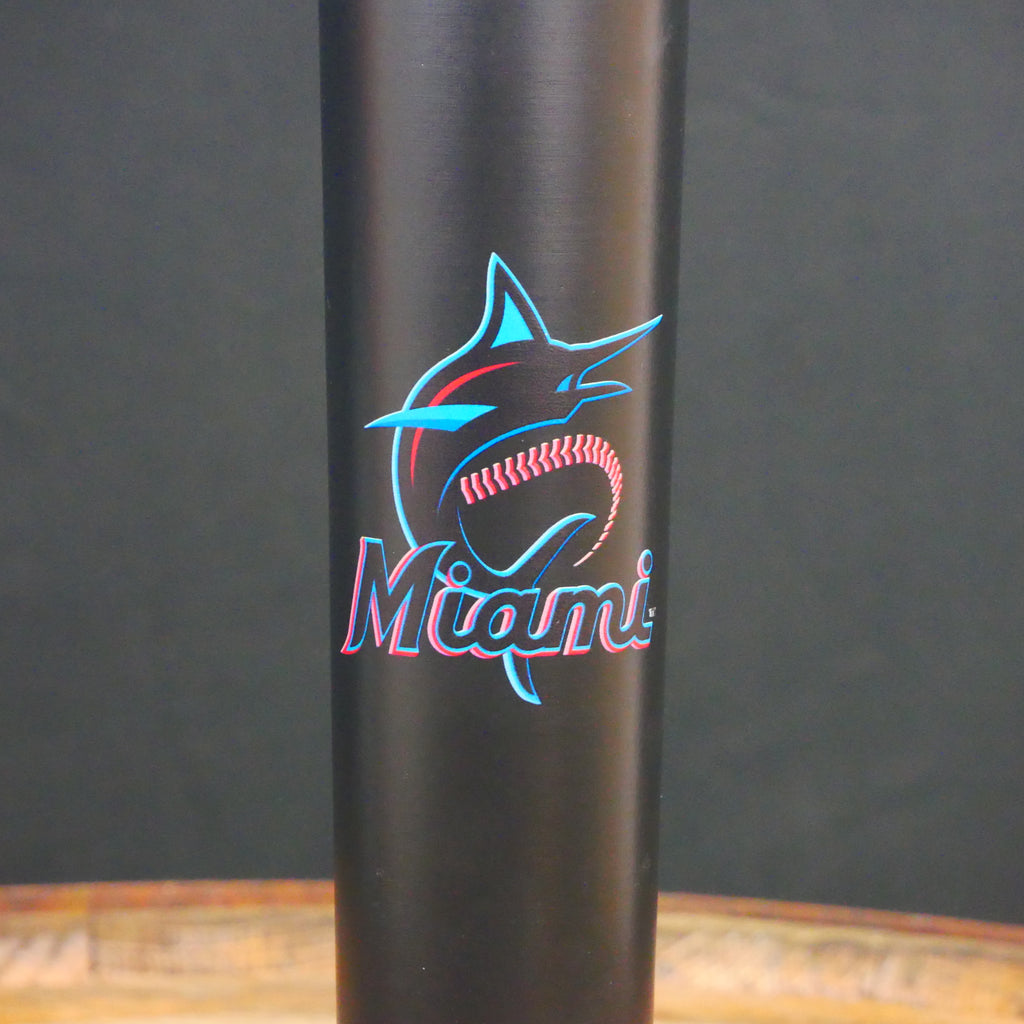 Miami Marlins Black Dugout Mug® | Baseball Bat Mug