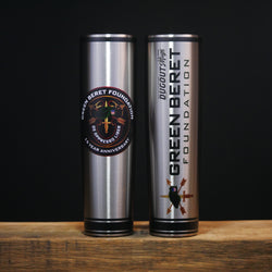 Green Beret Foundation Metal Dugout Mug | Stainless Steel Baseball Bat Mug