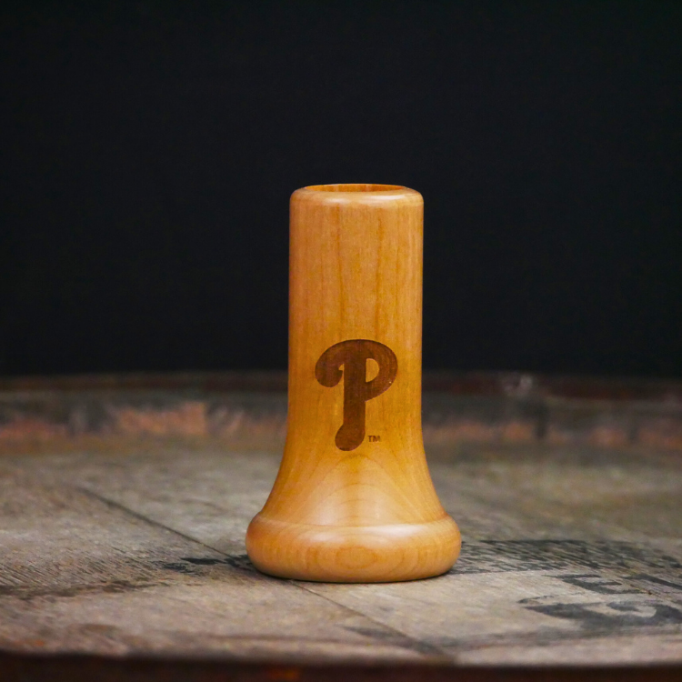Philadelphia Phillies "P" Knob Shot™ | Bat Handle Shot Glass
