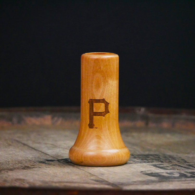 Pittsburgh Pirates "P" Knob Shot™ | Bat Handle Shot Glass