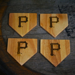 Pittsburgh Pirates Dugout Mug® Wood Coaster