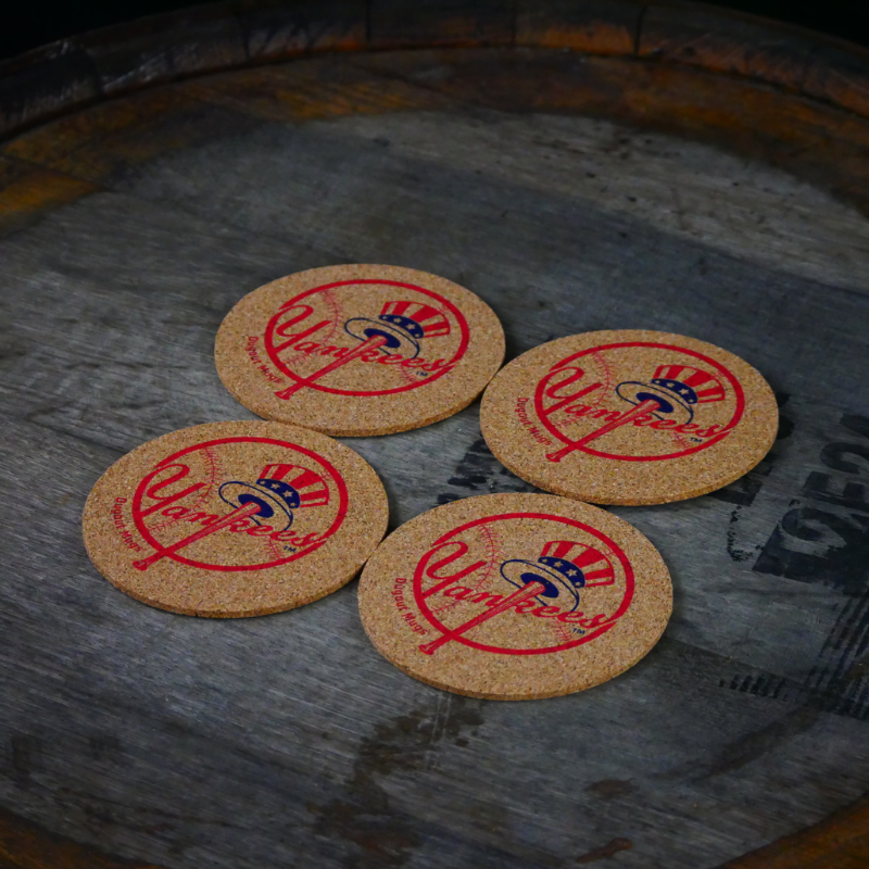 New York Yankees Dugout Mugs® Cork Coasters