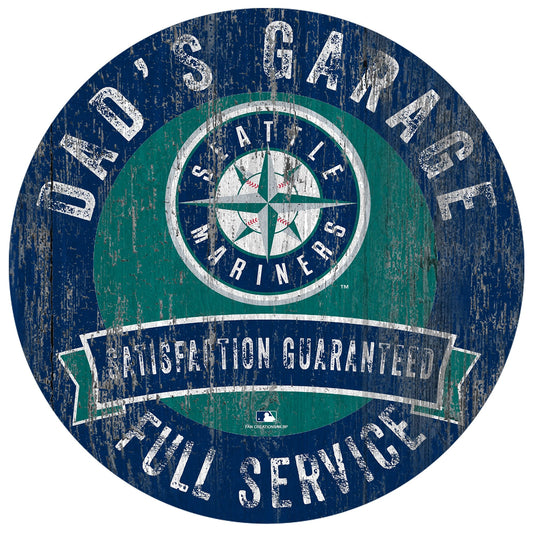 Seattle Mariners Dad's Garage Sign