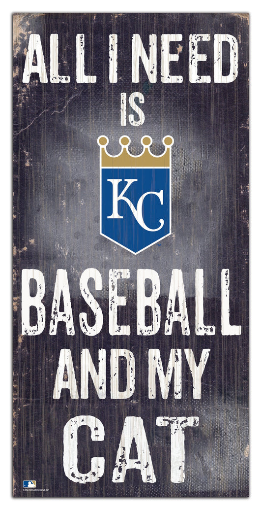 Kansas City Royals My Cat 6x12 Sign