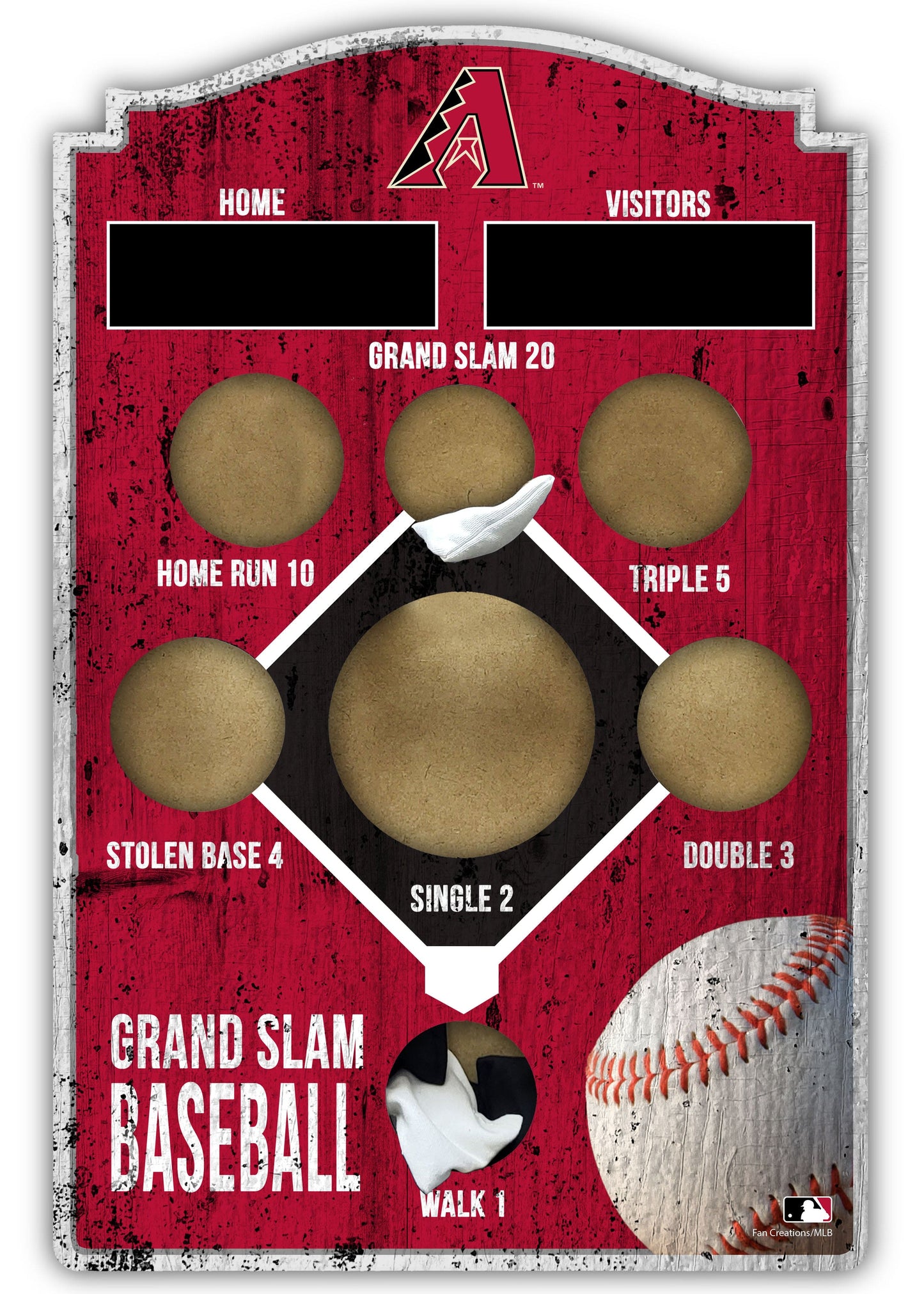 Arizona Diamondbacks Baseball Bean Bag Toss