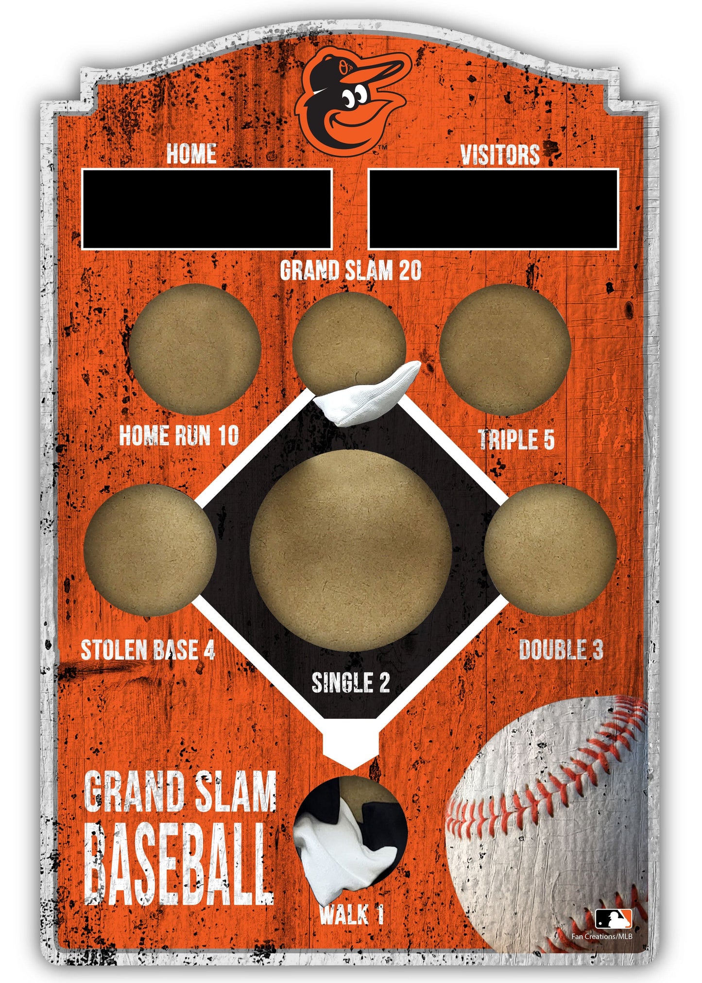 Baltimore Orioles Baseball Bean Bag Toss