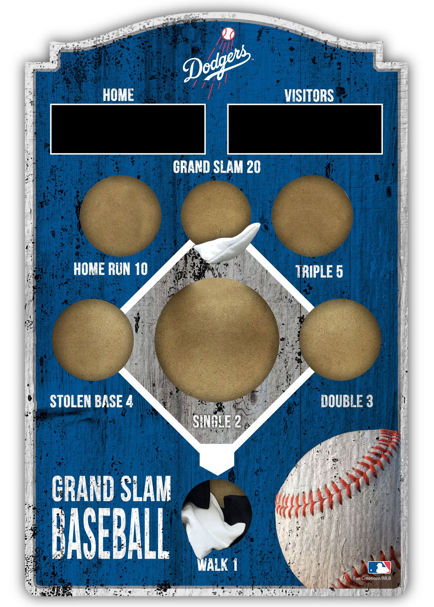 Los Angeles Dodgers Baseball Bean Bag Toss