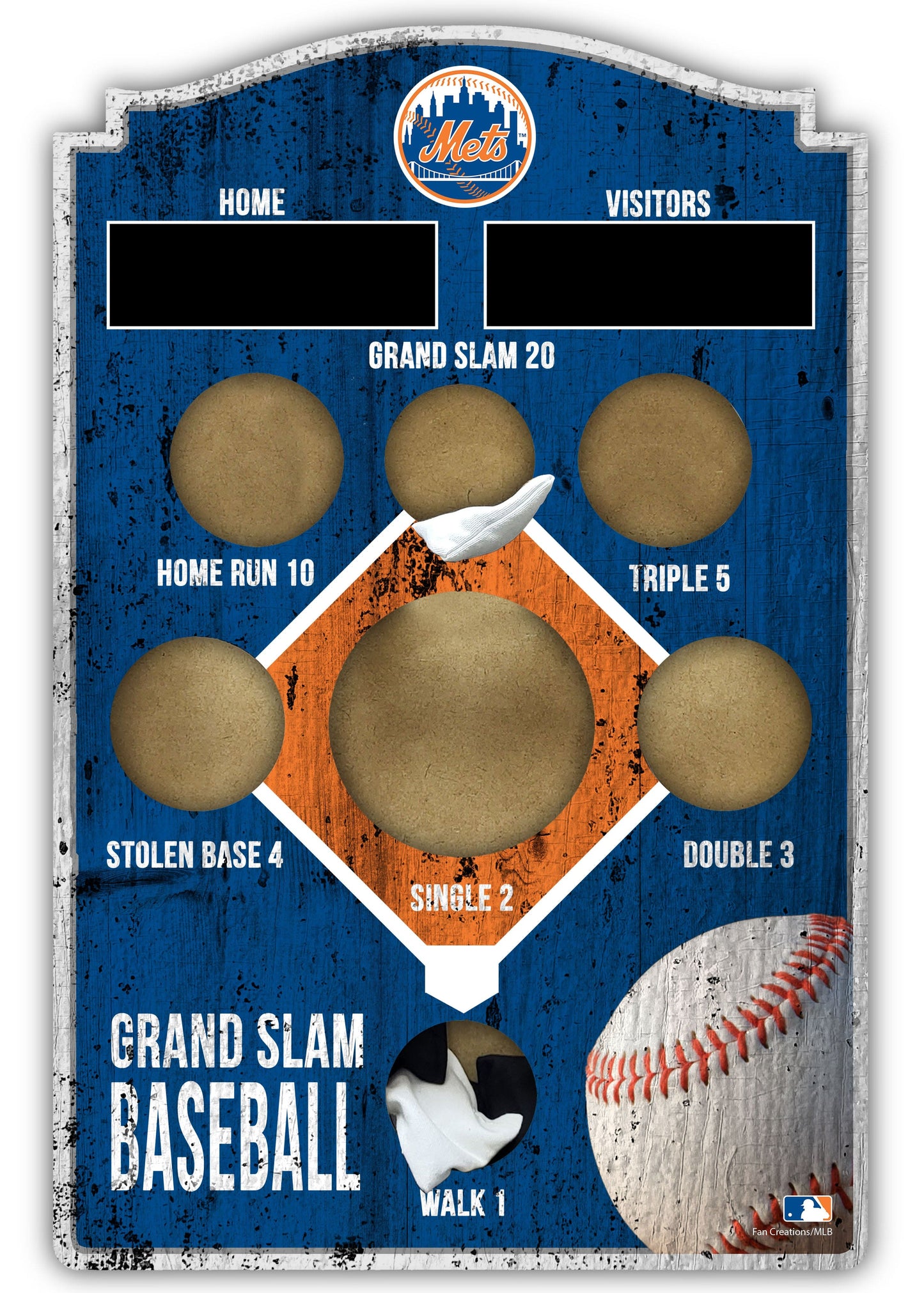 New York Mets Baseball Bean Bag Toss