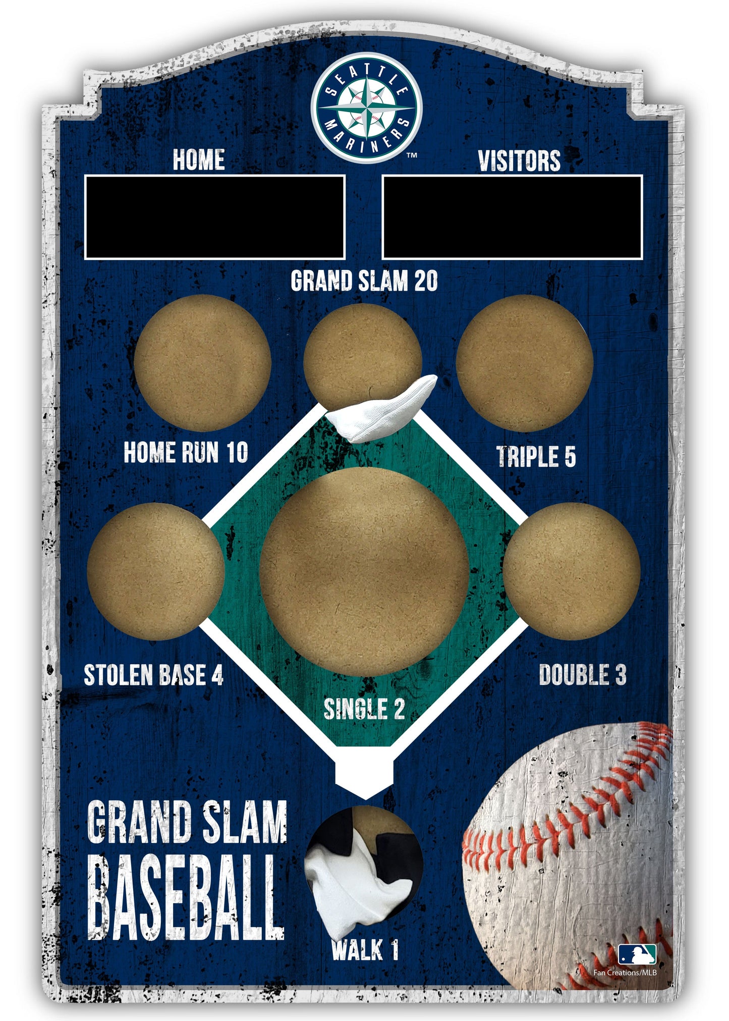 Seattle Mariners Baseball Bean Bag Toss