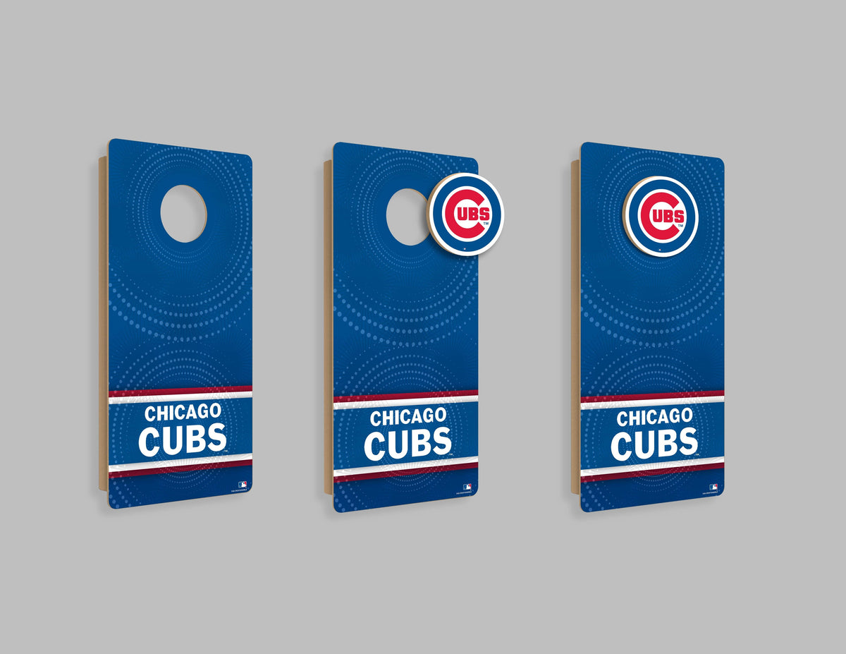 MLB Wall Art thats also Corn Hole - Chicago Cubs