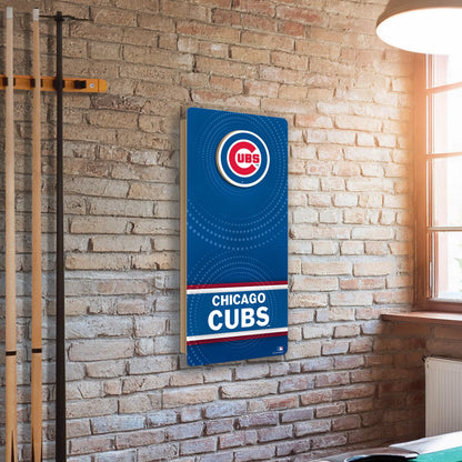MLB Wall Art thats also Corn Hole - Chicago Cubs