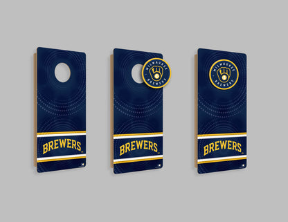 MLB Wall Art thats also Corn Hole - Milwaukee Brewers