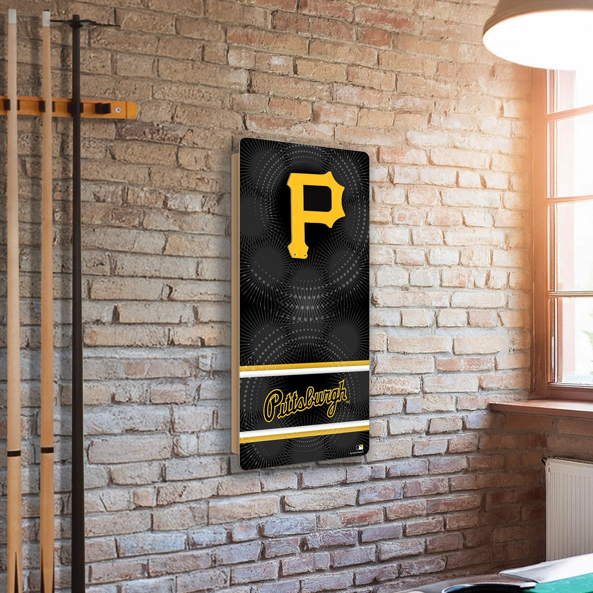 MLB Wall Art thats also Corn Hole - Pittsburgh Pirates