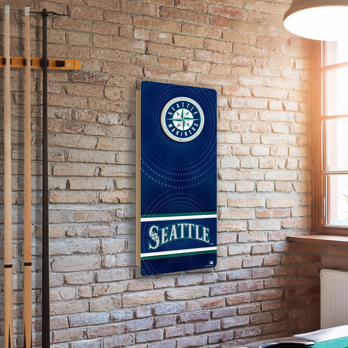 MLB Wall Art thats also Corn Hole - Seattle Mariners