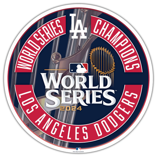 Commissioners Trophy Winner 2024 12in Circle Dodgers