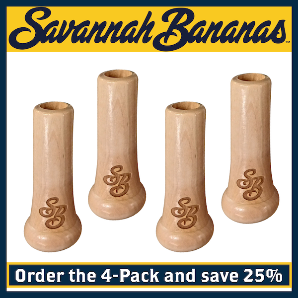 Savannah Bananas "SB" Knob Shot® | Bat Handle Shot Glass