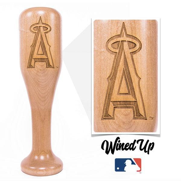 baseball bat wine glass Los Angeles Angels