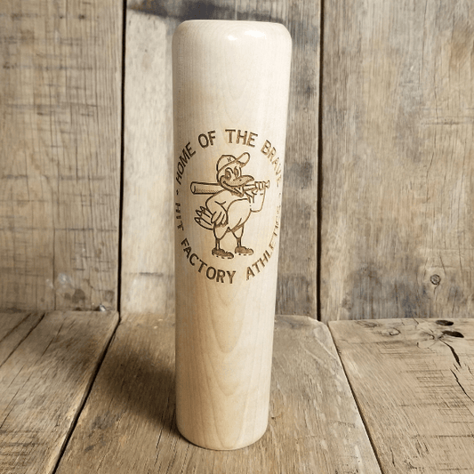 Baseball Bat Hit Factory Home of the Brave