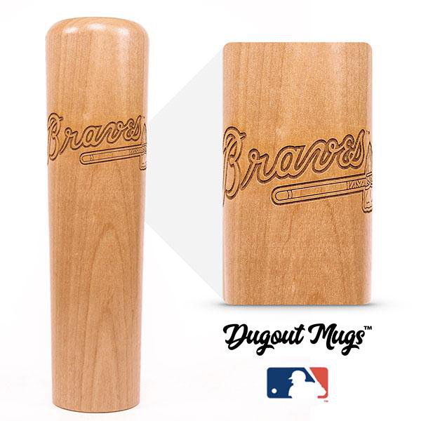 baseball bat mug Atlanta Braves