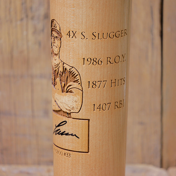 Jose Canseco Autographed Mugs Dugout Mug® | Baseball Bat Mug