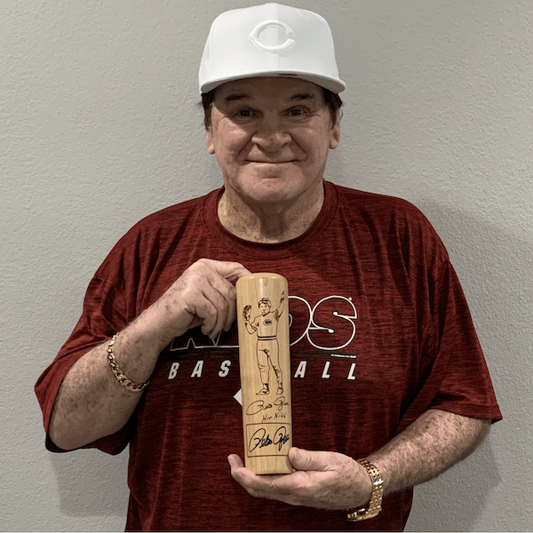 Pete Rose "The Record Breaker" Baseball Bat Mug | Dugout Mug® - 