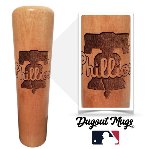 Official MLB Licensed Philadelphia Phillies Gifts & Baseball Bat Mugs