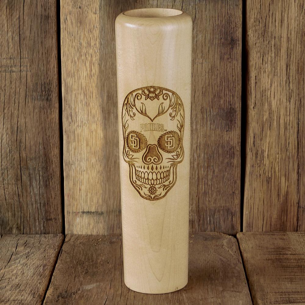 San Diego Padres Sugar Skull Baseball Bat Mug