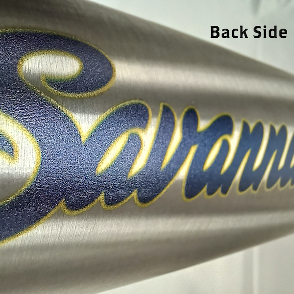 Savannah Bananas "Diamond" Dugout Mug® Metal Dugout Mug | Stainless Steel Baseball Bat Mug