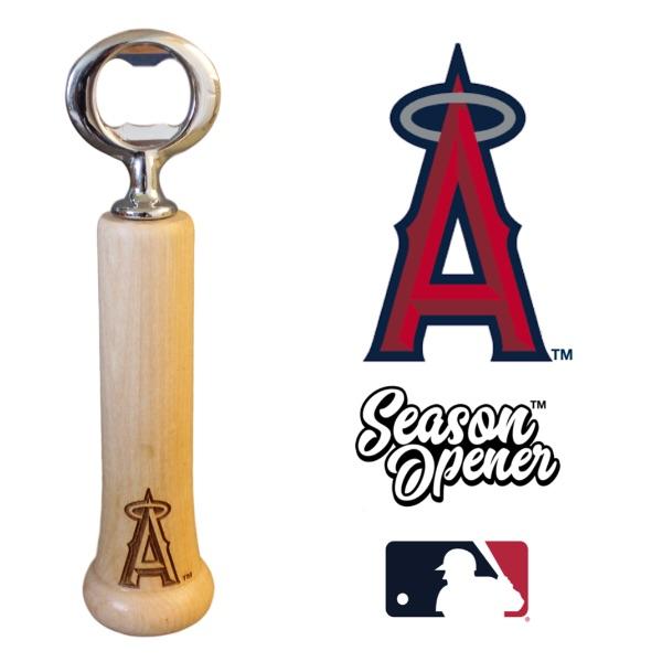 Los Angeles Angels Bat Handle Bottle Opener Baseball Gift