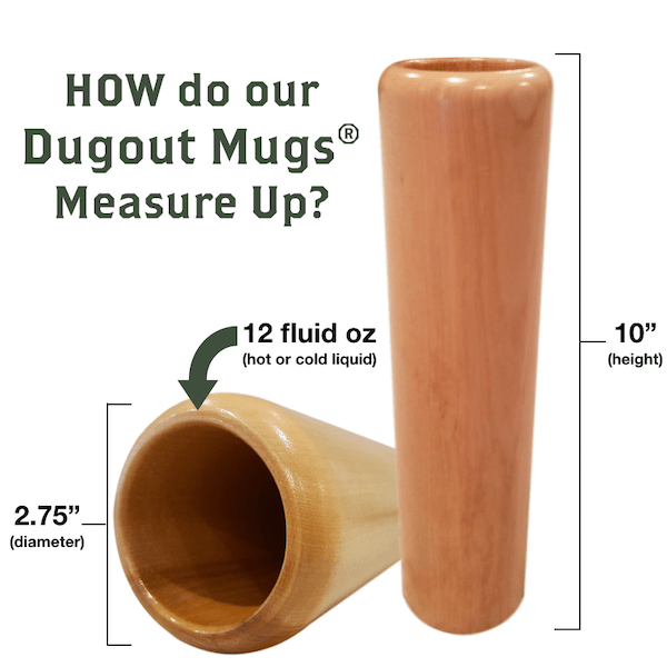 Dugout Mug® Logo | Baseball Bat Mug - 