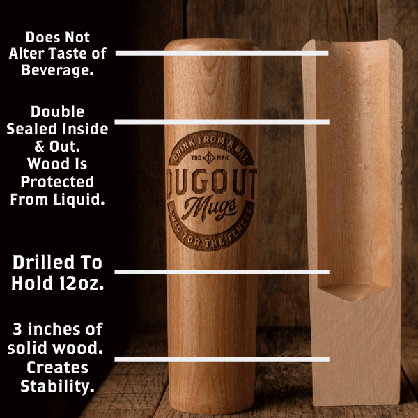 Pete Rose "The Legacy" Baseball Bat Mug | Dugout Mug® - 