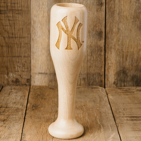 New York Yankees "NY" Wined Up™ Baseball Bat Wine Mug